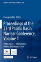 Book cover of: Proceedings of the 23rd Pacific Basin Nuclear Conference, Volume 1. By: Chengmin Liu