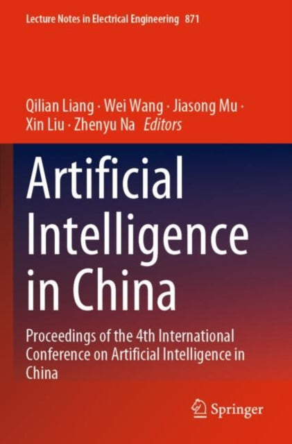 Book cover of: Artificial Intelligence in China