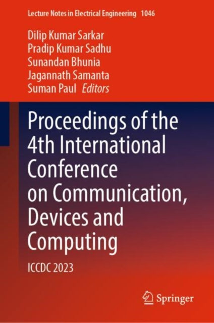 Book cover of: Proceedings of the 4th International Conference on Communication, Devices and Computing