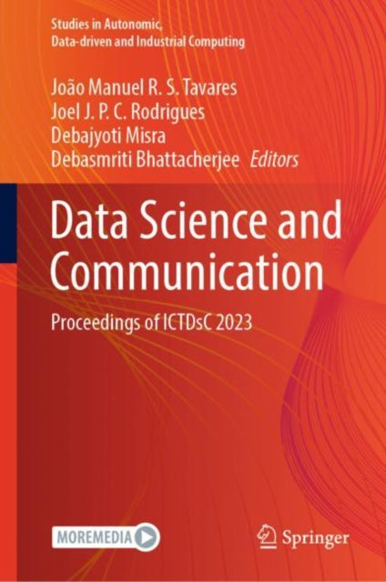 Book cover of: Data Science and Communication. By: João Manuel R. S. Tavares
