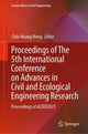 Book cover of: Proceedings of The 5th International Conference on Advances in Civil and Ecological Engineering Research. By: Chih-Huang Weng