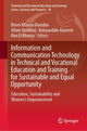 Book cover of: Information and Communication Technology in Technical and Vocational Education and Training for Sustainable and Equal Opportunity. By: Reem Khamis Hamdan