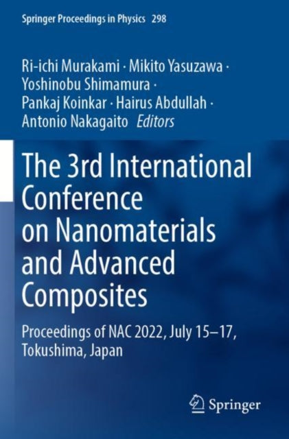 Book cover of: 3rd International Conference on Nanomaterials and Advanced Composites. By: Ri-ichi Murakami