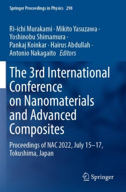 Book cover of: 3rd International Conference on Nanomaterials and Advanced Composites. By: Ri-ichi Murakami