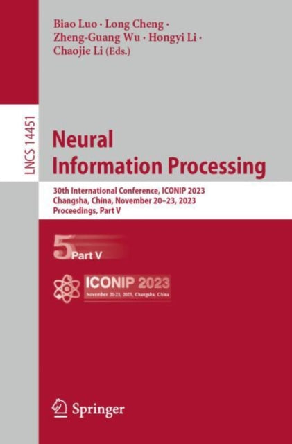 Book cover of: Neural Information Processing. By: Biao Luo