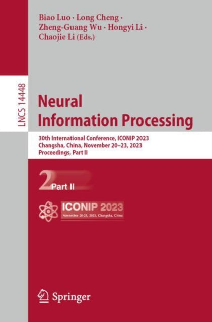 Book cover of: Neural Information Processing. By: Biao Luo