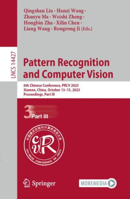 Book cover of: Pattern Recognition and Computer Vision. By: Chenglu Wen
