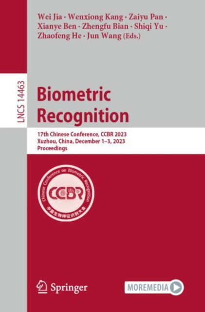 Book cover of: Biometric Recognition. By: Ben Xianye