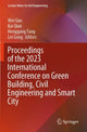 Book cover of: Proceedings of the 2023 International Conference on Green Building, Civil Engineering and Smart City