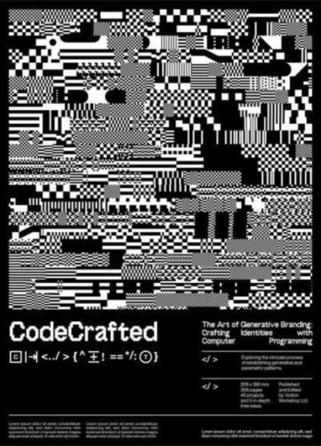 CodeCrafted, Generative Design in Branding 9789887684558 Viction