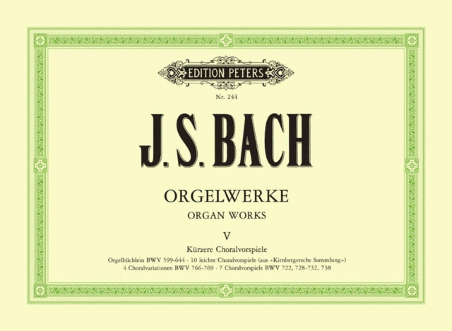 Book cover of: Complete Organ Works Vol. 5
