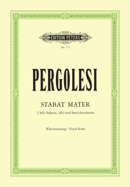 Book cover of: Stabat Mater