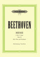 Book cover of: Mass In C Major Op 86 (Vocal Score)