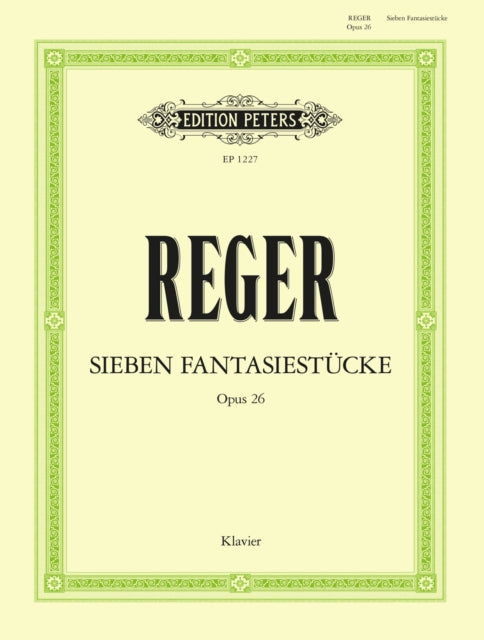 Book cover of: 7 Fantasy Pieces Op.26