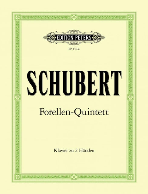 Book cover of: Trout Quintet Op. 114
