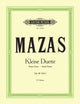 Book cover of: 12 Little Duets Op. 38 for 2 Violins, Vol. 1