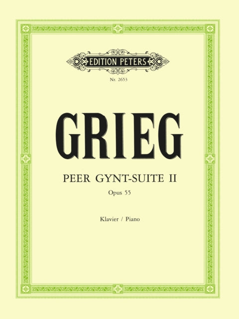 Book cover of: Peer Gynt Suite No. 2 Op.55
