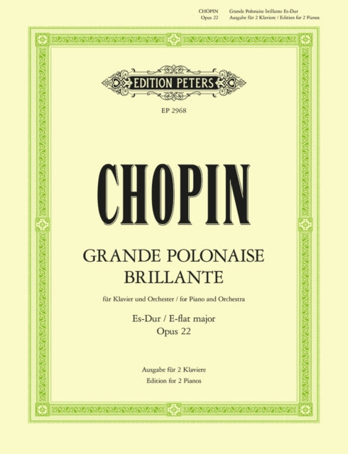 Book cover of: Grande Polonaise Brillante in E flat Op.22