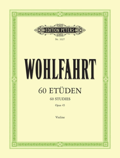 Book cover of: 60 Studies Op.45