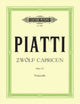 Book cover of: 12 Caprices Op.25