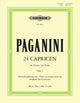 Book cover of: 24 Caprices with Piano accompaniment, Vol.2