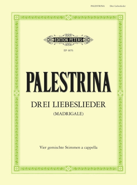 Book cover of: 3 Madrigals