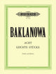 Book cover of: Eight Easy Pieces for Violin and Piano
