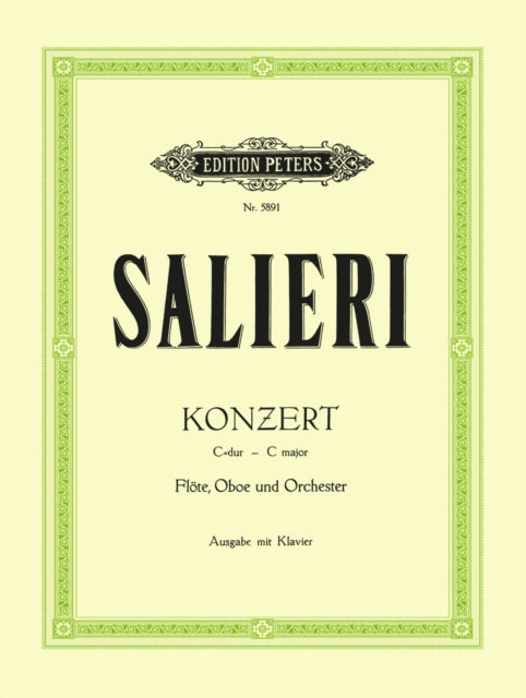 Book cover of: Concerto in C for Flute, Oboe and Orchestra