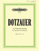Book cover of: 113 Exercises for Violoncello, Book 1