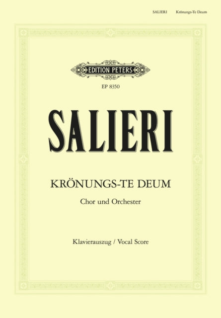 Book cover of: Kronungs - Te Deum (Coronation Te Deum)