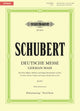Book cover of: German Mass/Deutsche Messe D872