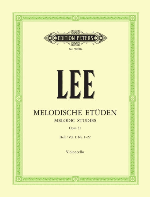Book cover of: 40 Melodic Studies Op.31 Vol.1