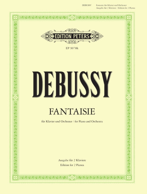 Book cover of: Fantaisie for Piano and Orchestra