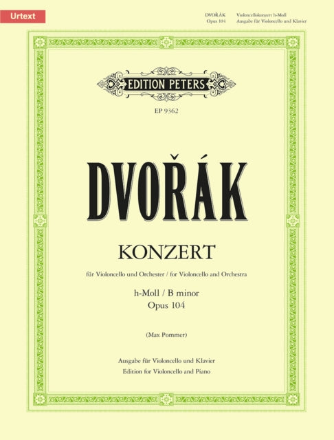 Book cover of: Concerto in B minor Op.104