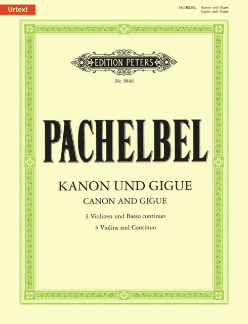 Book cover of: Canon & Gigue in D