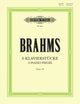 Book cover of: 6 Pieces Op.118
