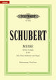 Book cover of: Mass in G D167 (Vocal Score)