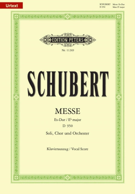 Book cover of: Mass in E-flat Major, D 950