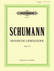 Book cover of: Spanische Liebeslieder op.138