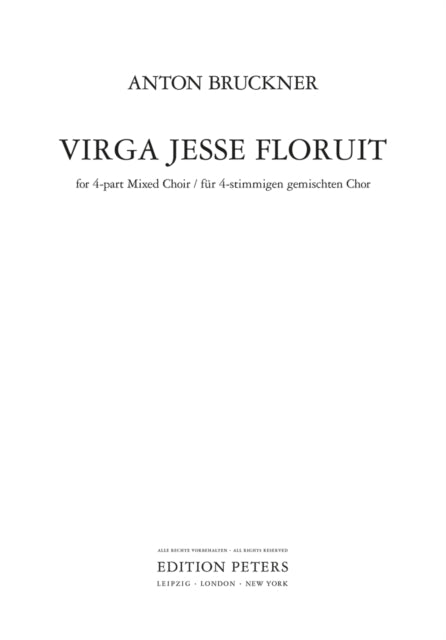 Book cover of: Virga Jesse Floruit