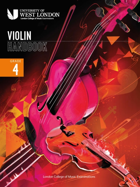 Book cover of: London College of Music Violin Handbook 2021: Grade 4