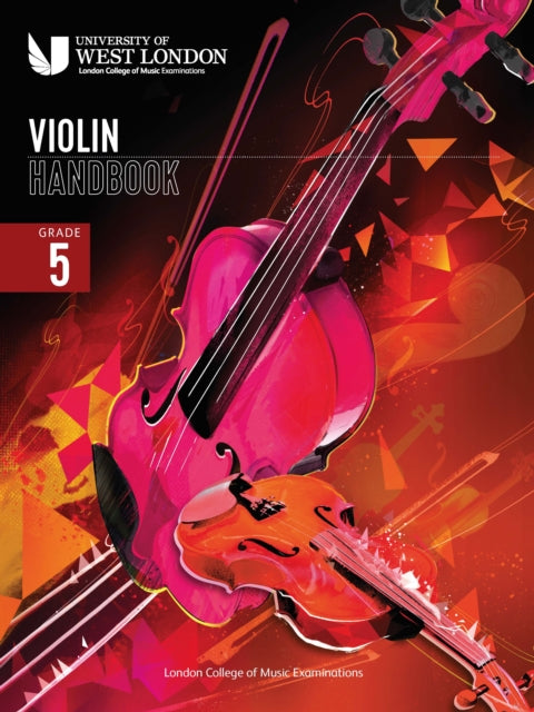 Book cover of: London College of Music Violin Handbook 2021: Grade 5