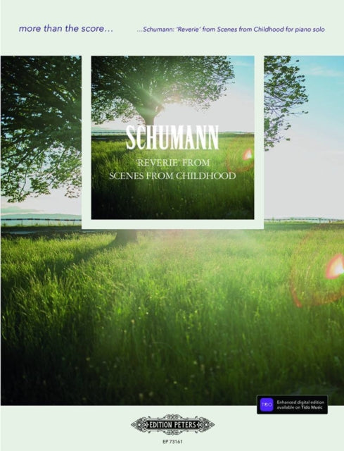 Book cover of: more than the score...Schumann: Reverie from Scenes from Childhood
