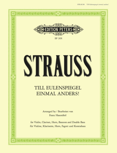 Book cover of: Till Eulenspiegel Op.28