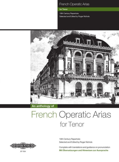 Book cover of: French Operatic Arias for Tenor
