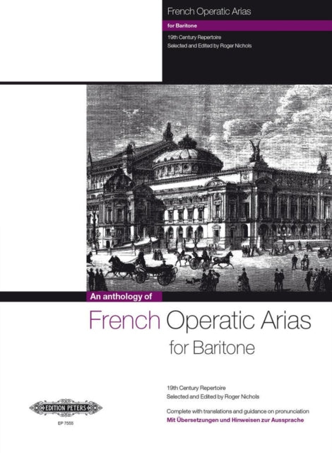 Book cover of: French Operatic Arias for Baritone