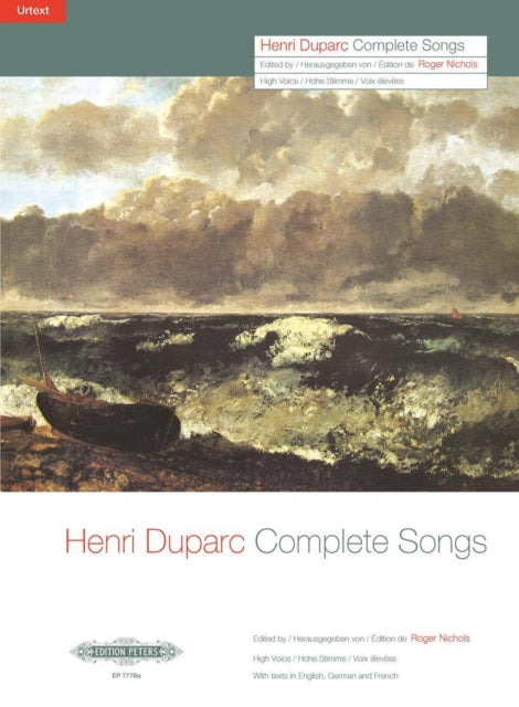 Book cover of: Complete Songs, for High Voice & Piano