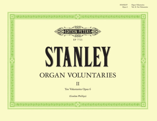 Book cover of: 10 Voluntaries Op.6