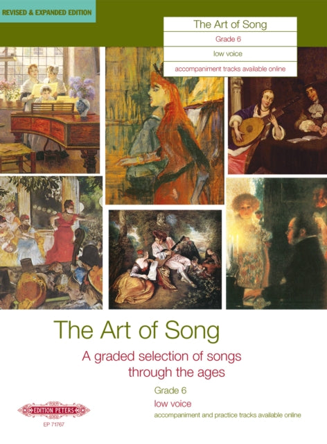Book cover of: Art of Song Grade 6 (Low Voice) (Revised & Expanded Edition)