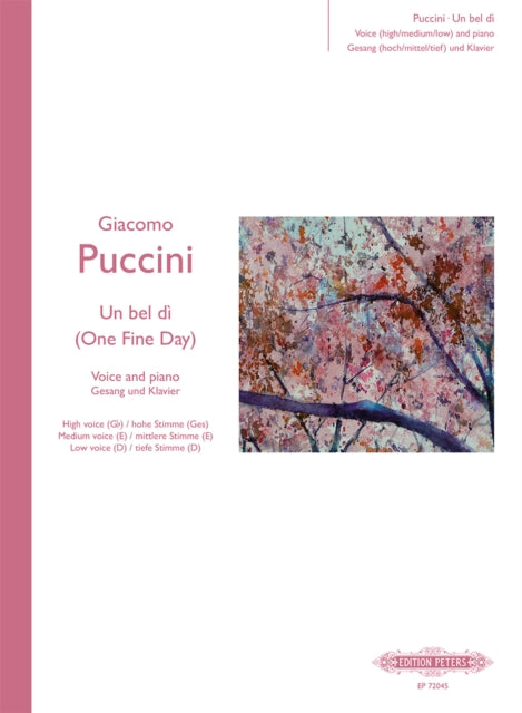 Book cover of: Un bel di vedremo (One fine day) from Madama Butterfly